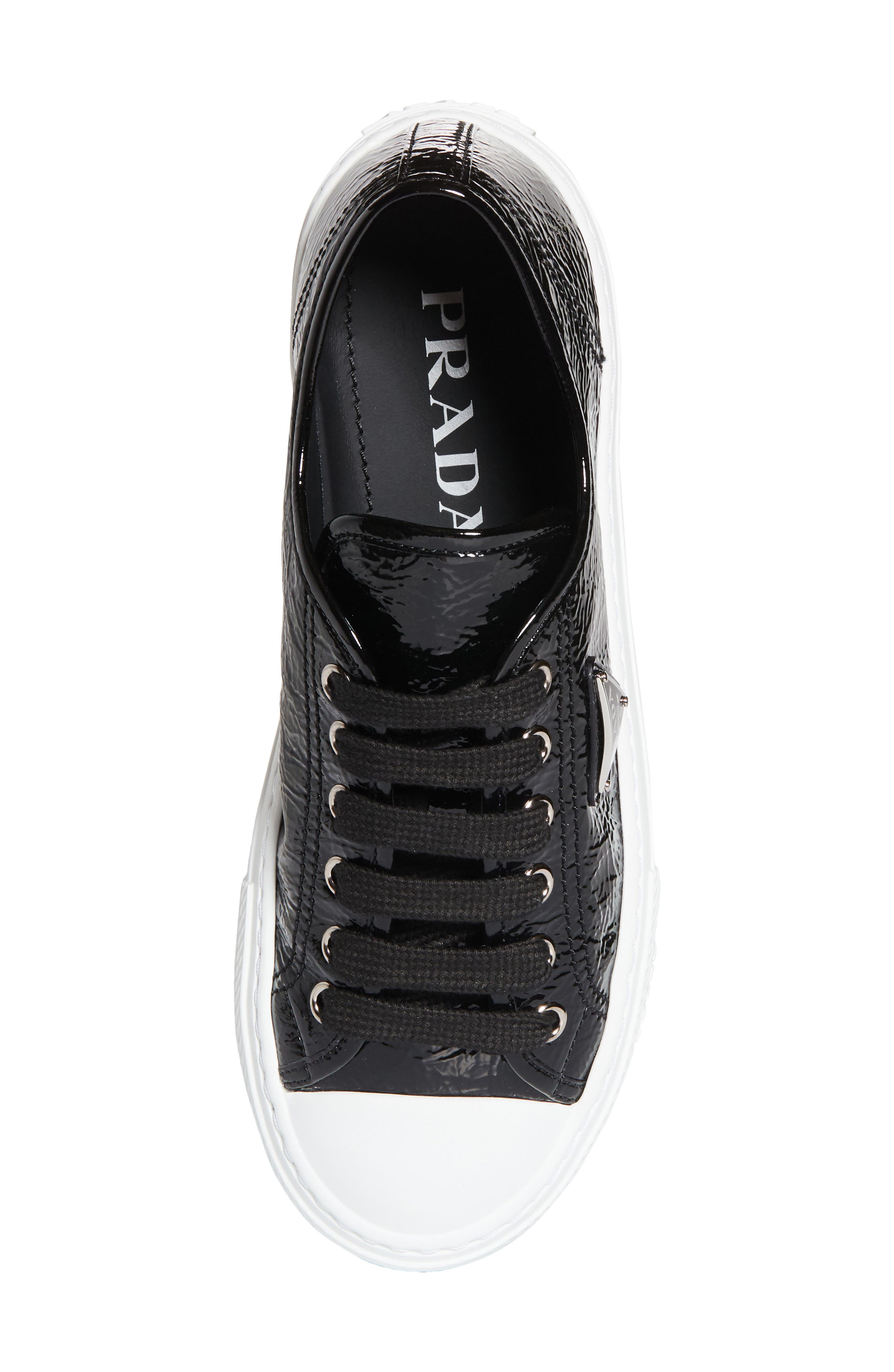 Prada Naplak Low Top Sneaker, Alternate, color, 