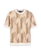 Paul Fredrick Cotton Crewneck Sweater Short Sleeve