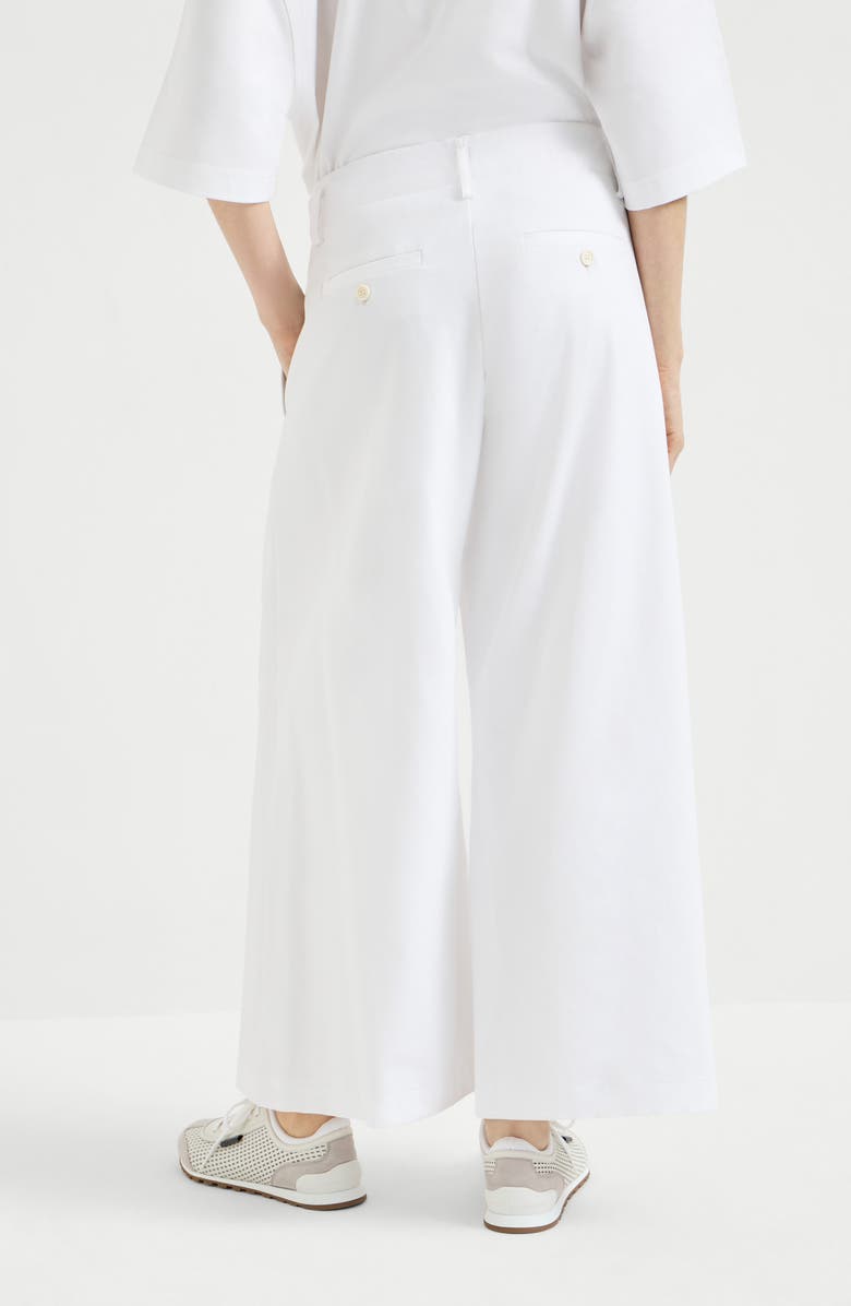 Brunello Cucinelli Couture interlock trousers, Alternate, color, White