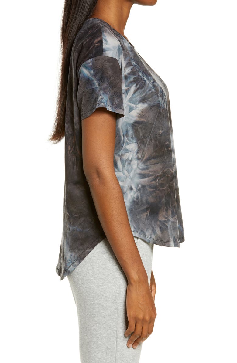 Zella Washed Tie Dye Studio T-Shirt, Alternate, color,