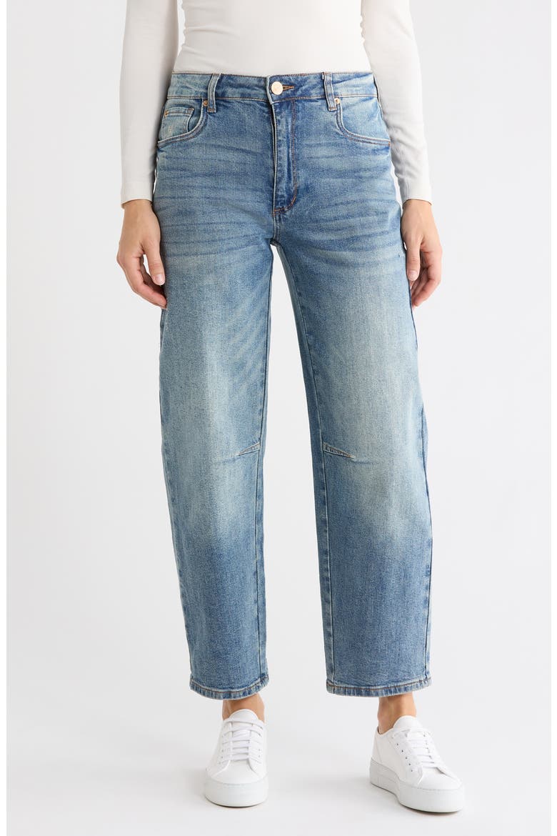 Harley Ultra High Rise Barrel Leg Jeans, Main, color, LINDEN