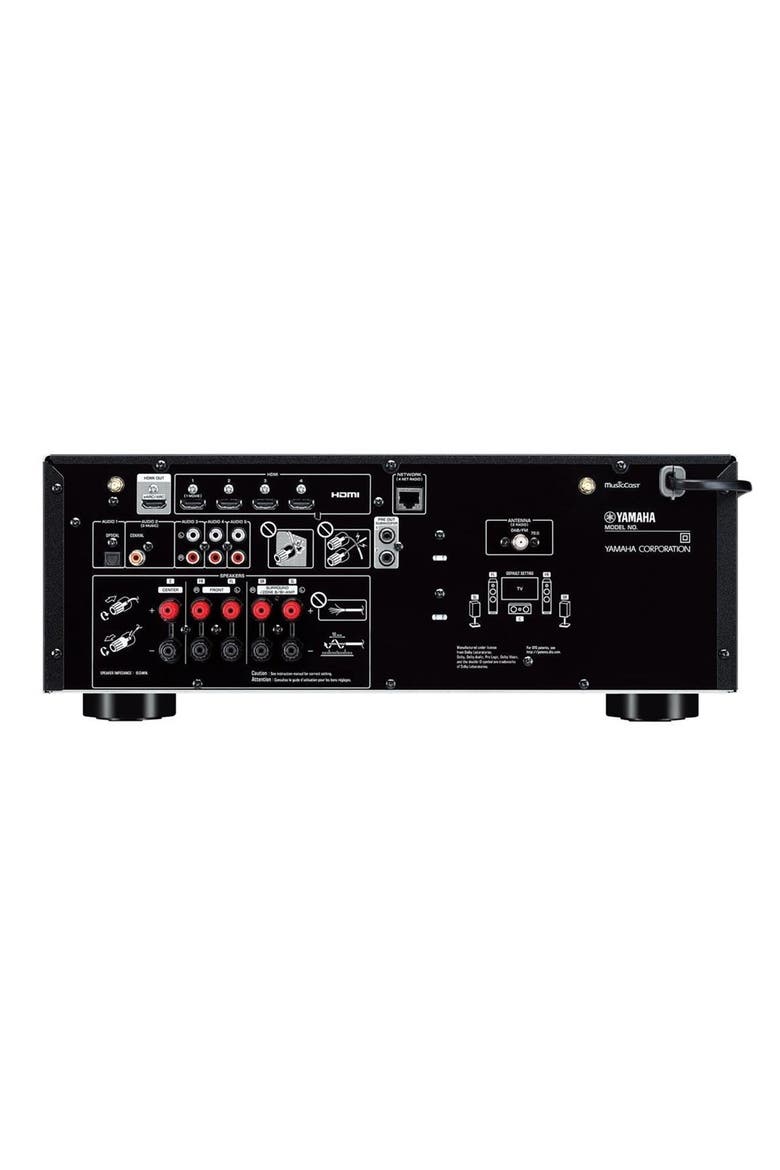 YHT-5960U 5.1-Channel Premium Home Theater System with 8K HDMI and MusicCast, Alternate, color, Black