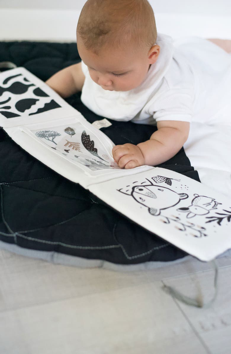 Wee Gallery Tummy Time Gallery with Mirror and Art Cards for Baby Bundle, Alternate, color, Original