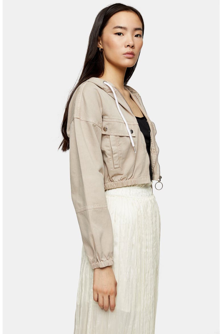 Pleated Crushed Satin Skirt, Alternate, color, CREAM