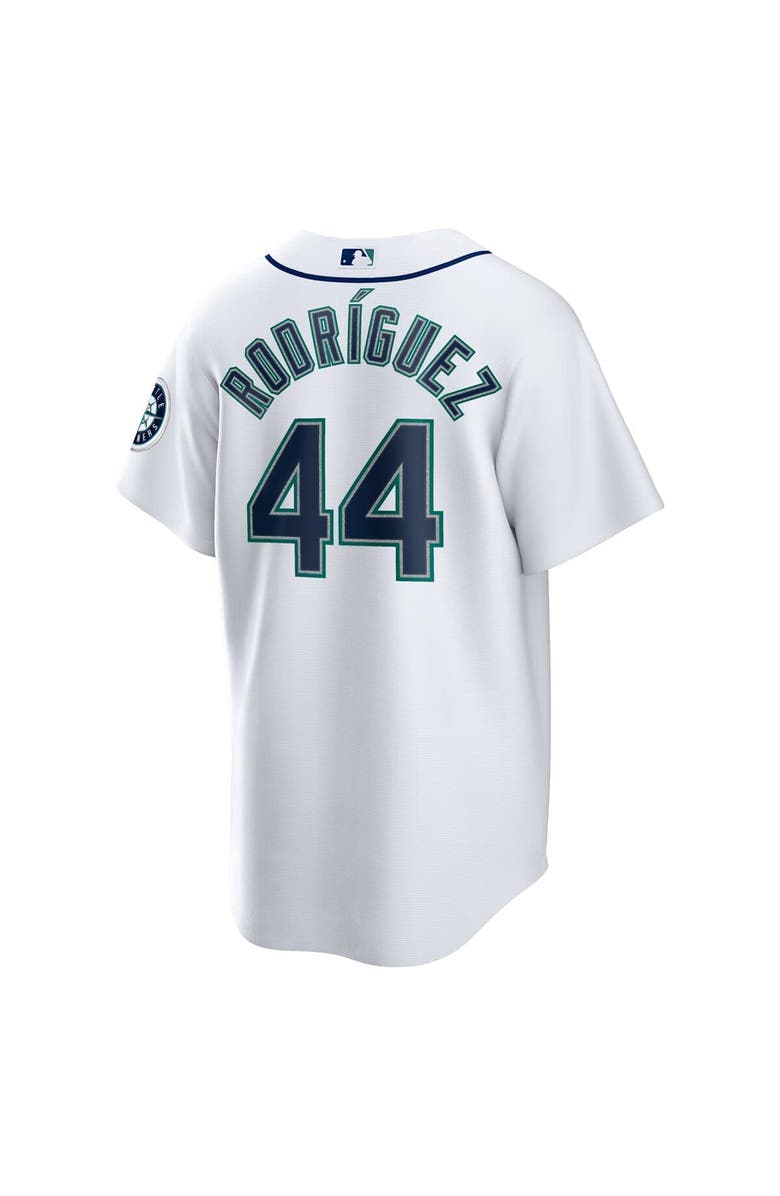 Nike Men's Nike Julio Rodríguez White Seattle Mariners Home Replica Jersey, Alternate, color, White