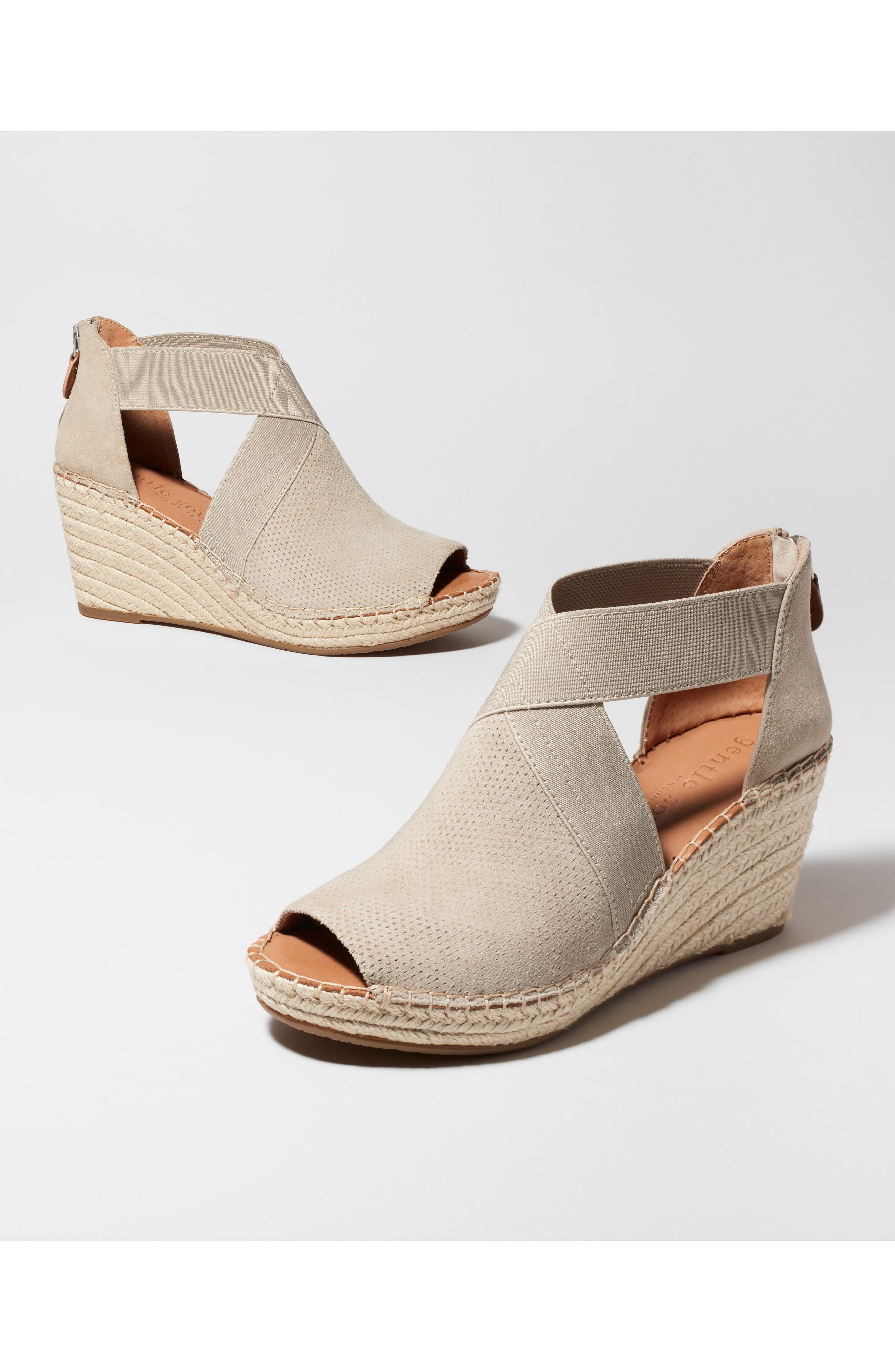 Gentle Souls Signature Colleen Espadrille Wedge, Main, color, 