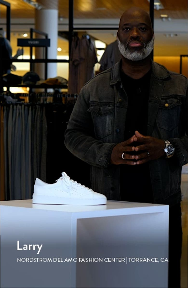 Court Water Repellent Low Top Sneaker, sales video thumbnail