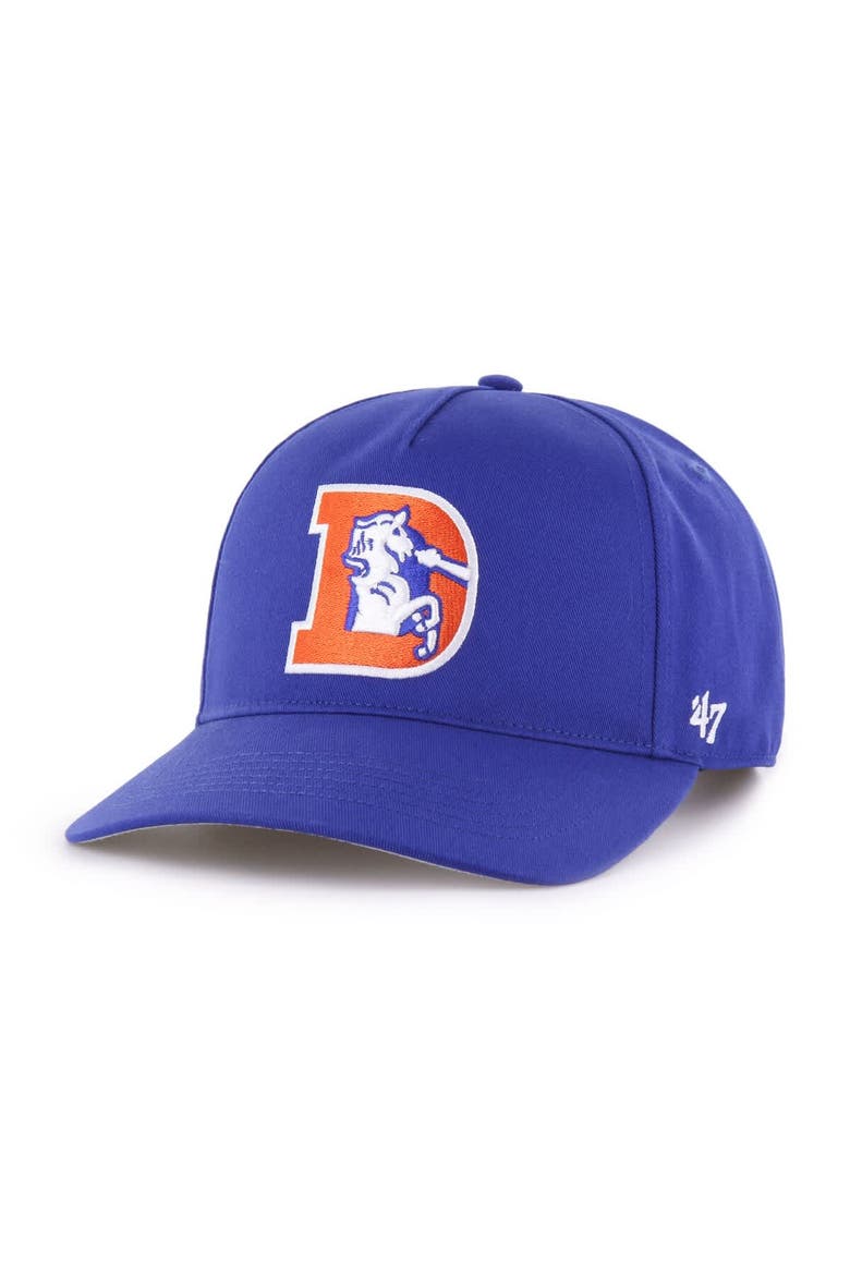 Men's '47 Royal Denver Broncos Hitch Adjustable Hat, Main, color, Royal