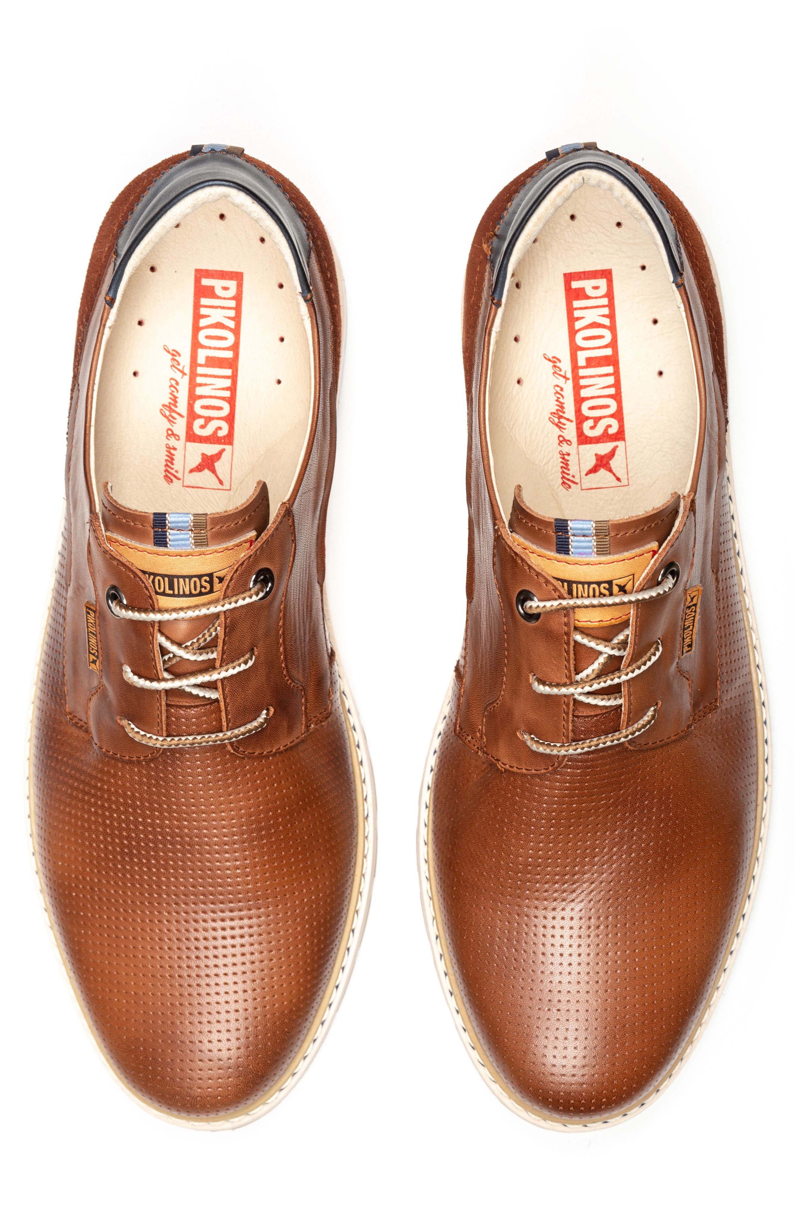 PIKOLINOS Olvera Derby, Alternate, color, Cuero
