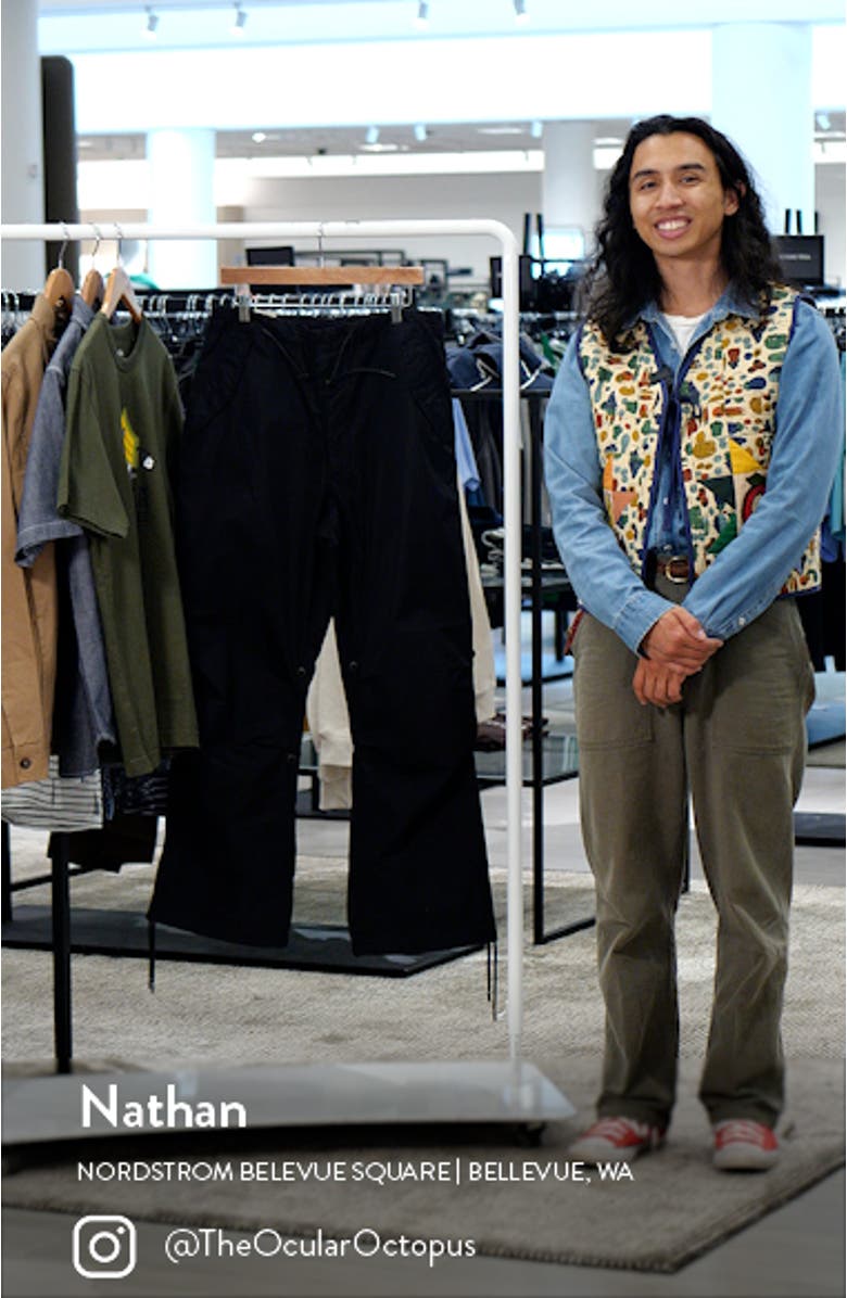 Cotton Blend Parachute Pants, sales video thumbnail