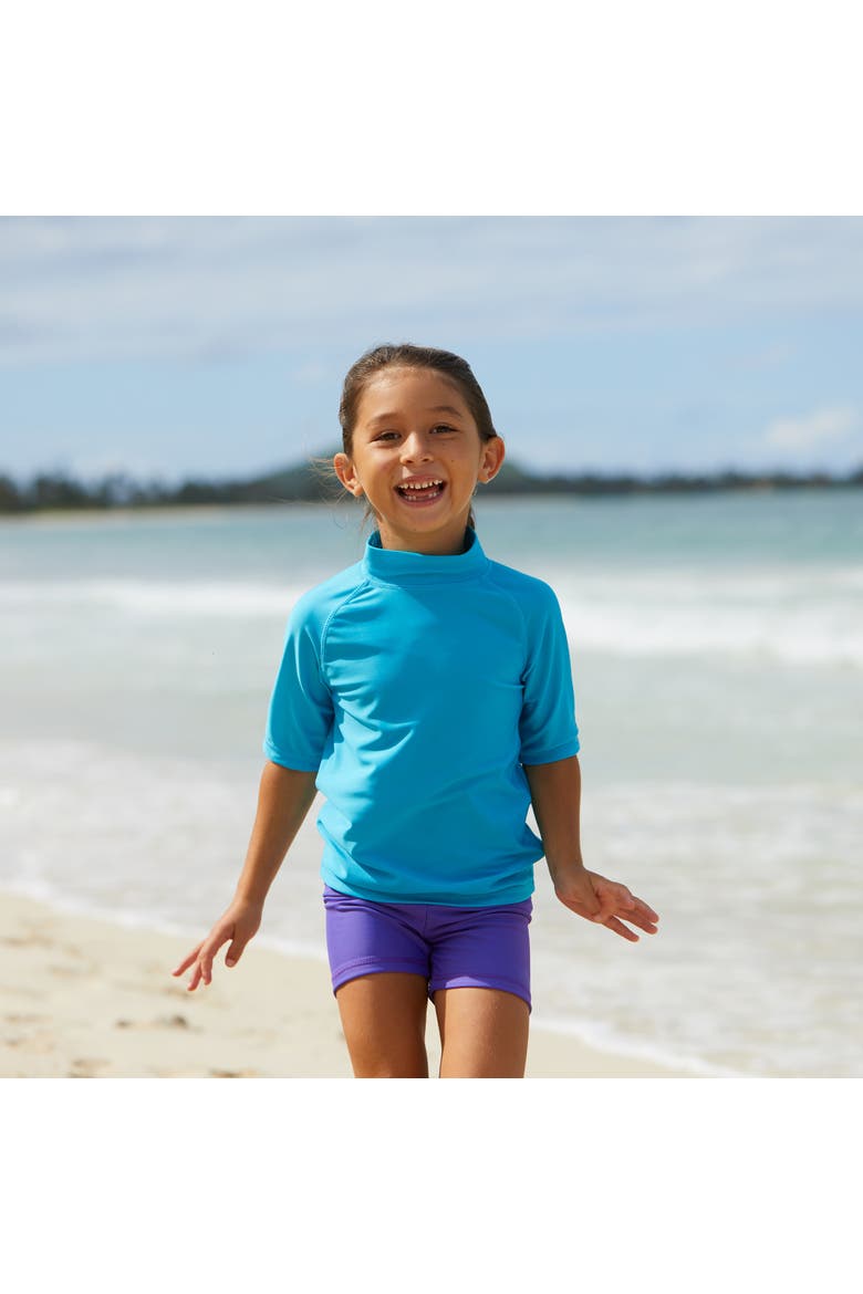 Active Swim Shorts, Alternate, color, Petal Power