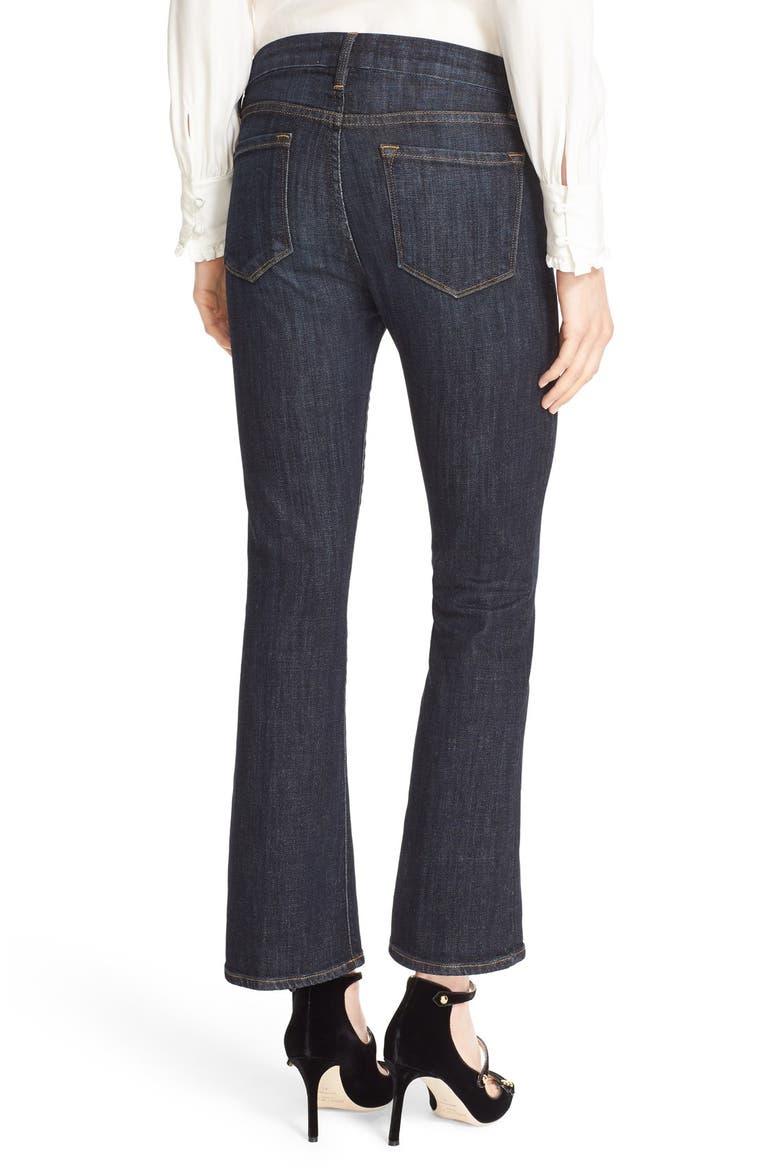 'Le Crop Mini Boot' High Rise Crop Jeans (Nordstrom Exclusive), Alternate, color, KINGLAND