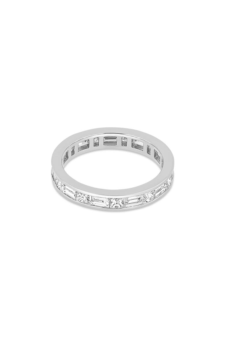 18K Gold Gatsby 3.2mm Natural Diamond Eternity Ring (Online Trunk Show), Alternate, color, 18K WHITE GOLD/ DIAMOND