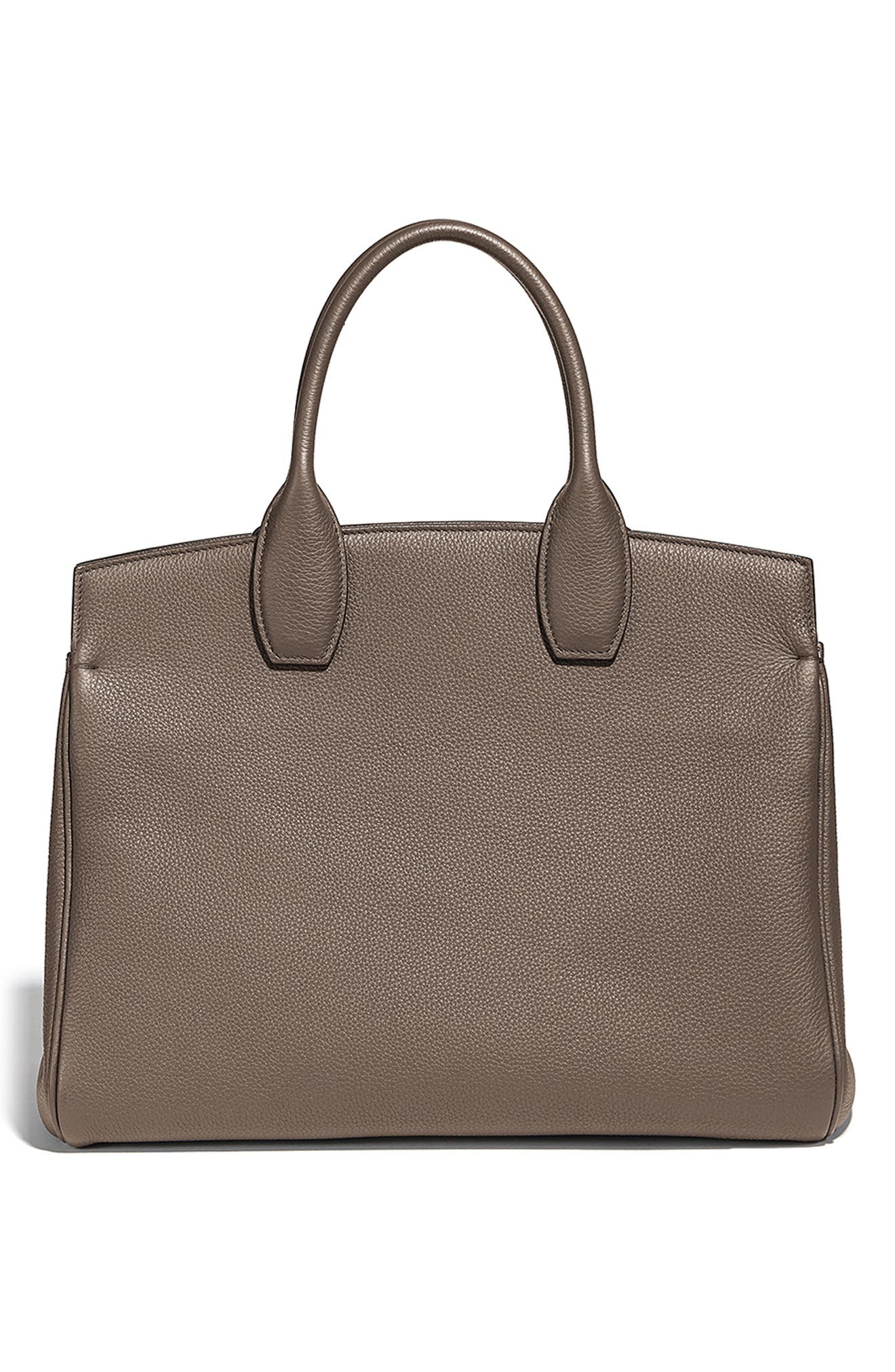 FERRAGAMO Salvatore Ferragamo The Studio Leather Top Handle Bag, Alternate, color, 