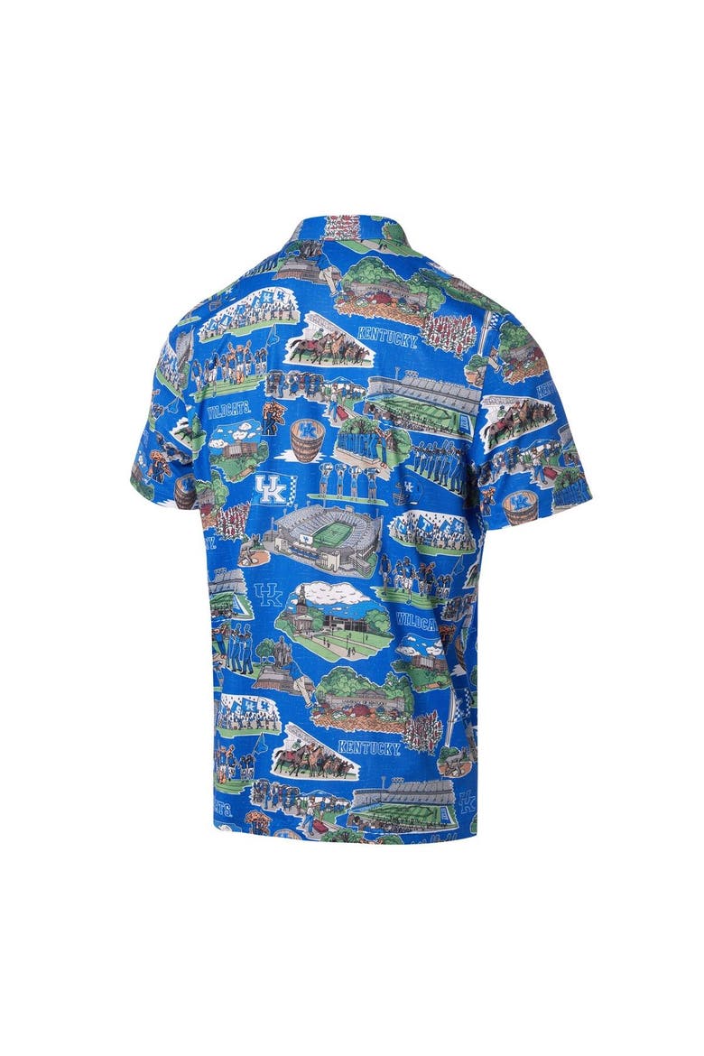 Men's Reyn Spooner Royal Kentucky Wildcats Scenic Polo, Alternate, color, Royal
