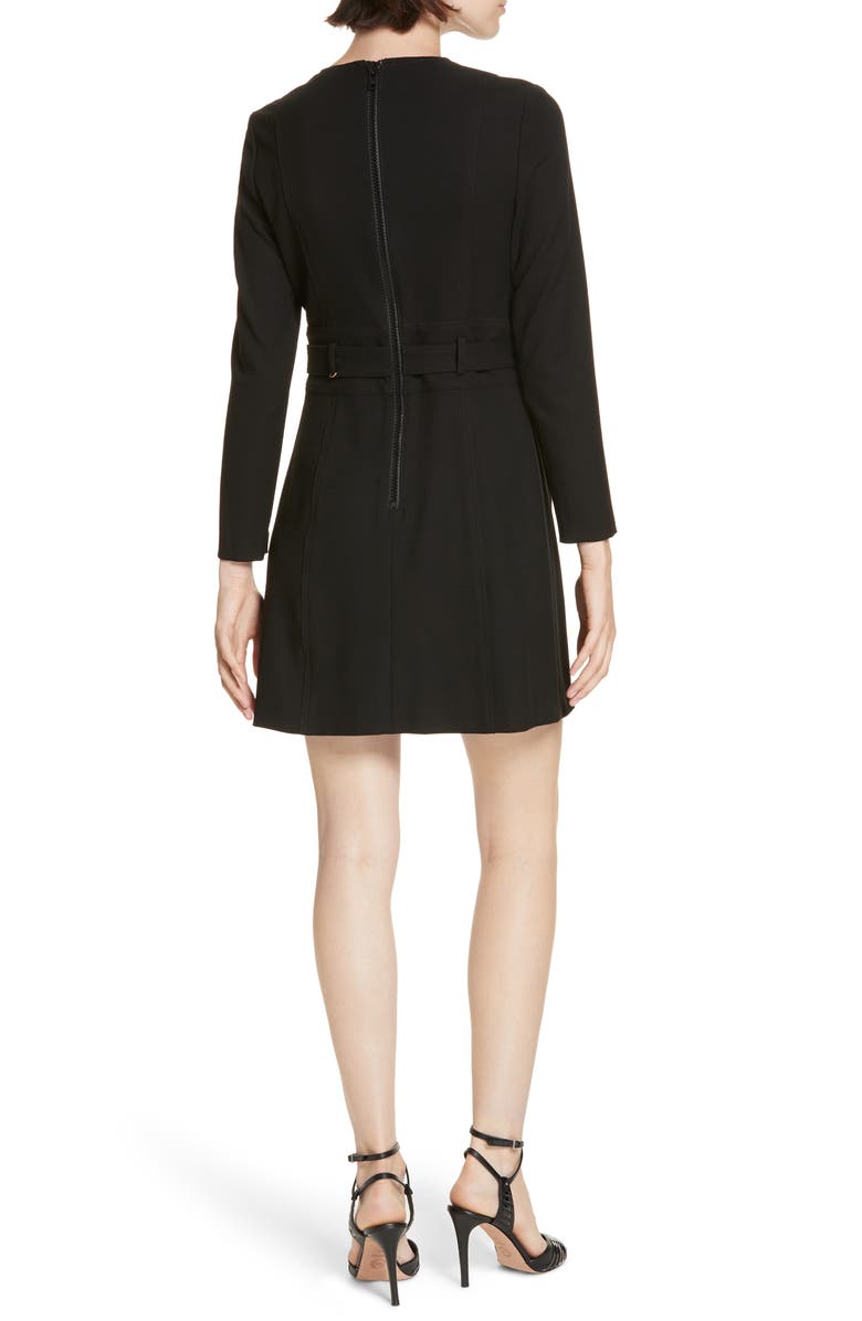 Veronica Beard Nora Belted Minidress, Alternate, color, 