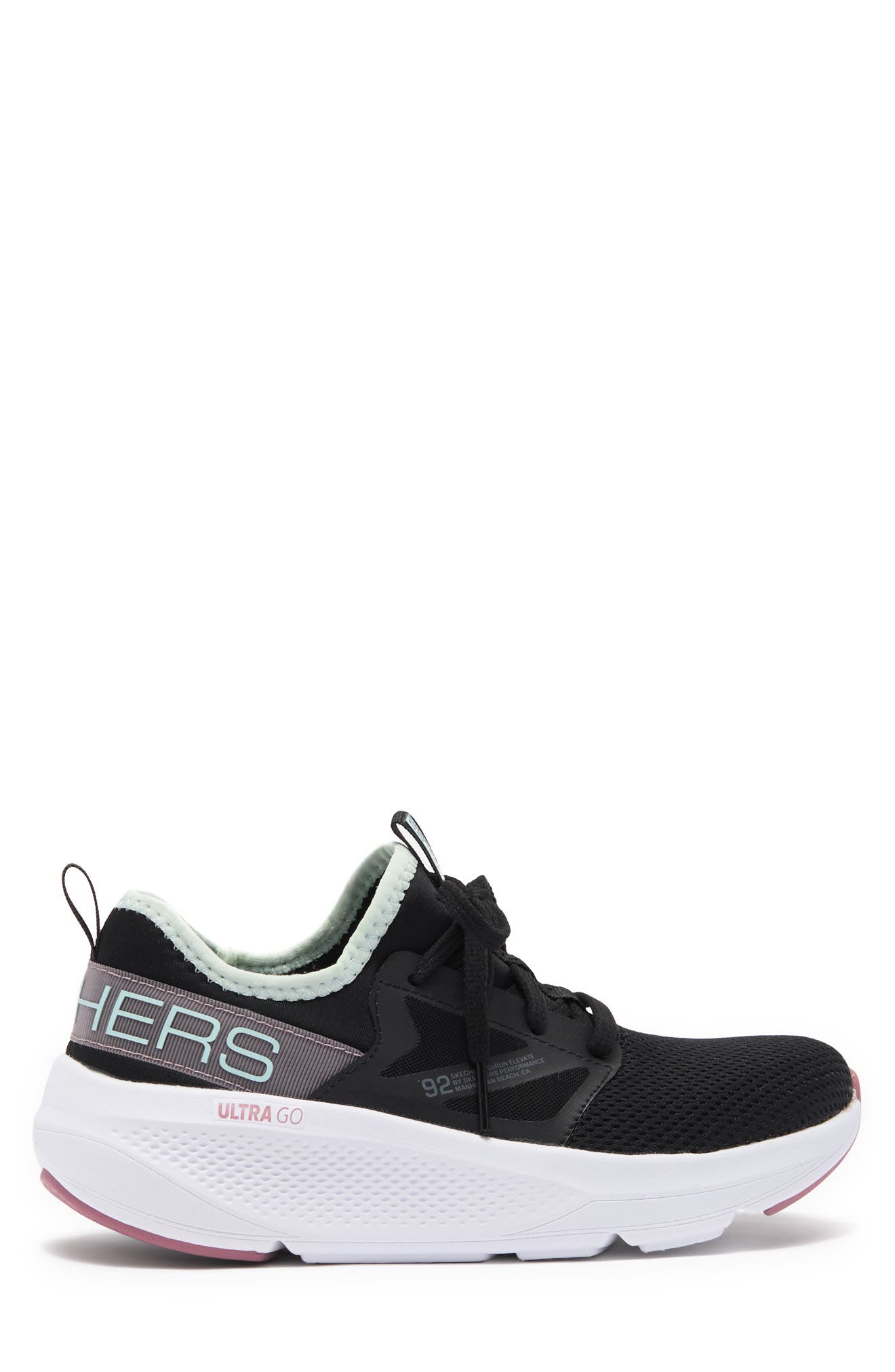 Go Run Elevate Quick Stride Sneaker, Alternate, color, BKMN