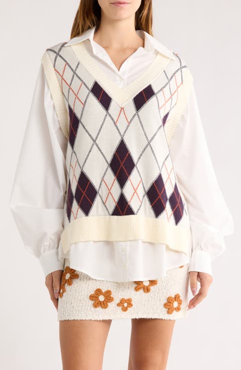 Mara Mixed Media Vest Top