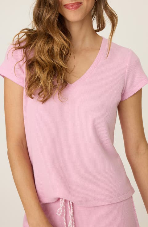 Wish You Were Here Waffle Knit T-Shirt