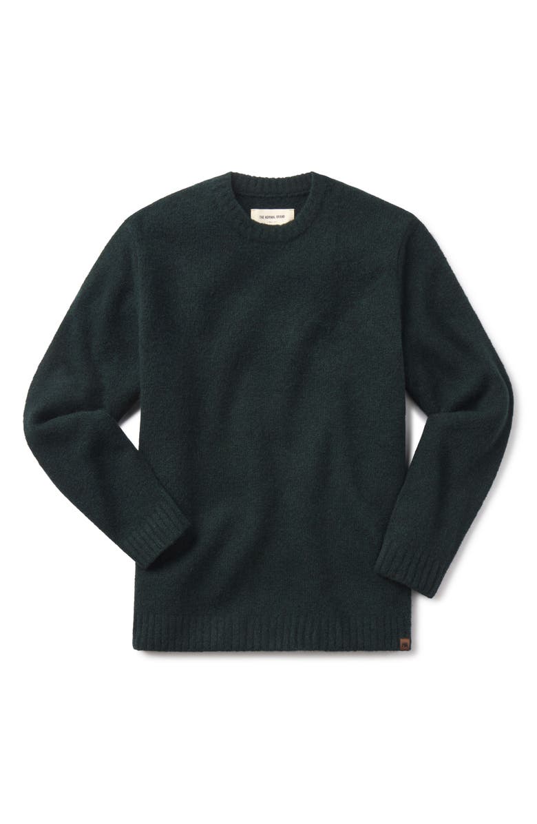 The Normal Brand Homebound Crewneck Sweater, Alternate, color, Dark Sea