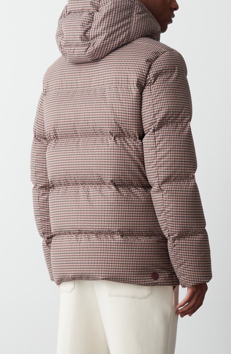 COLMAR Amazing Water Repellent Down Puffer Jacket with Removable Hood, Alternate, color, Arizona Pattern