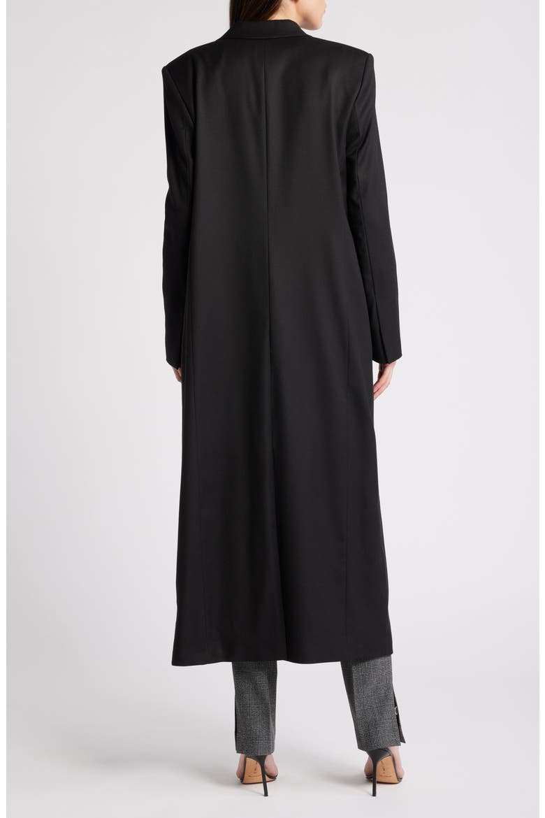 Corari Longline Coat, Alternate, color, BLK