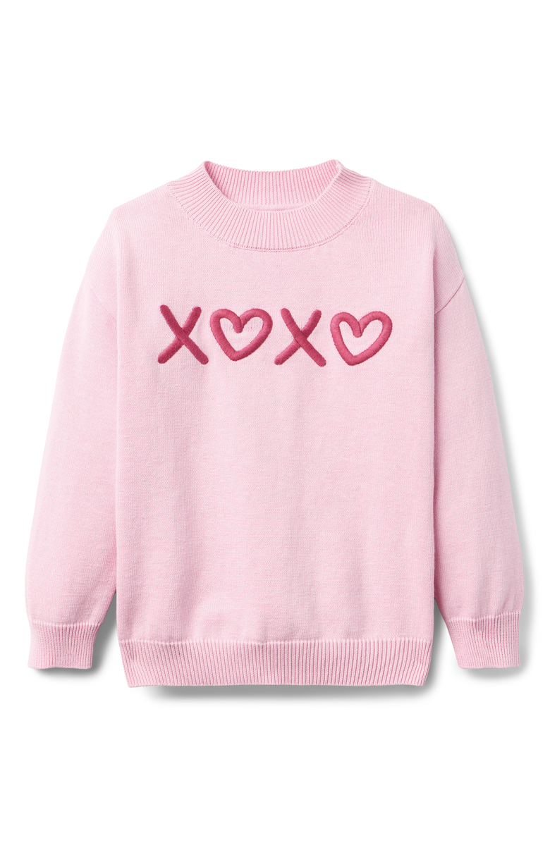 Little Paper Kids Sarah Sweater, Main, color, Light Pink
