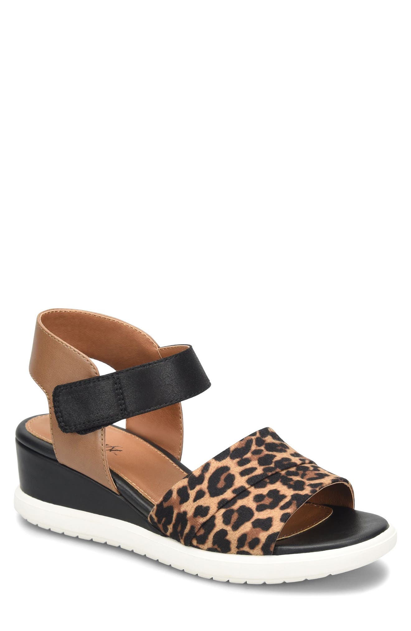 EUROSOFT Jena Wedge Sandal, Main, color, 