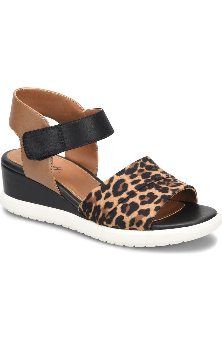 EUROSOFT Jena Wedge Sandal, Main, color,