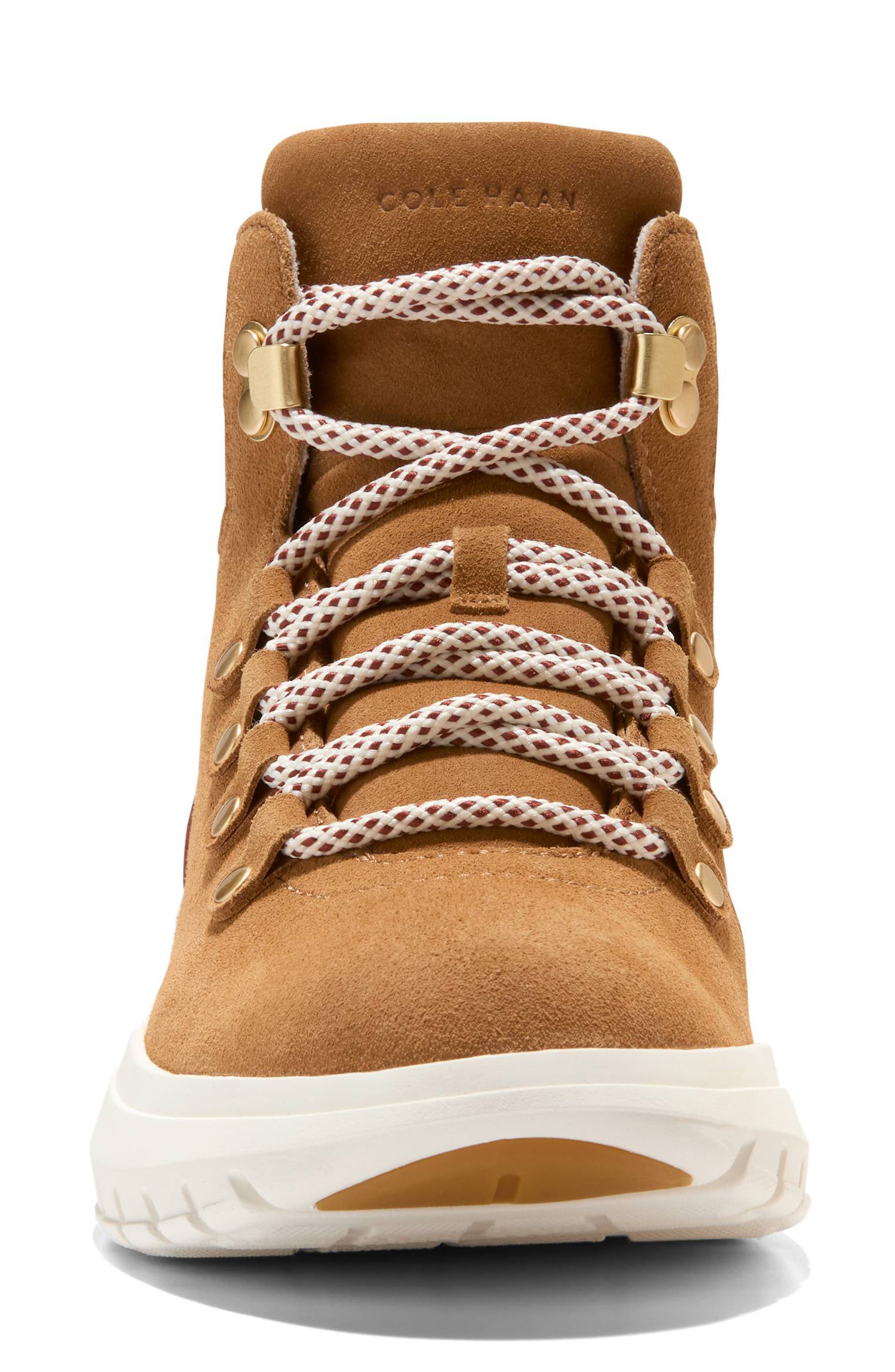 Grand Raelyn Waterproof Hiking Boot, Alternate, color, GOLDEN HONEY SUEDE/ CUOIO