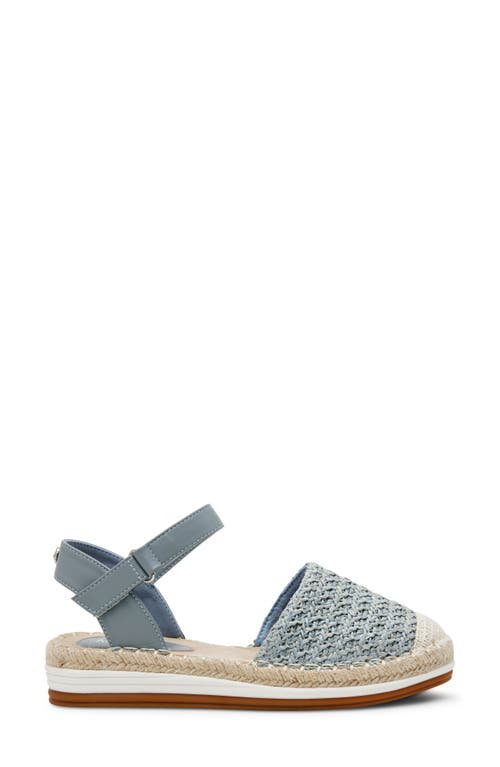Anne Klein Jordanna Espadrille Sandal In Sky Blue Raffia