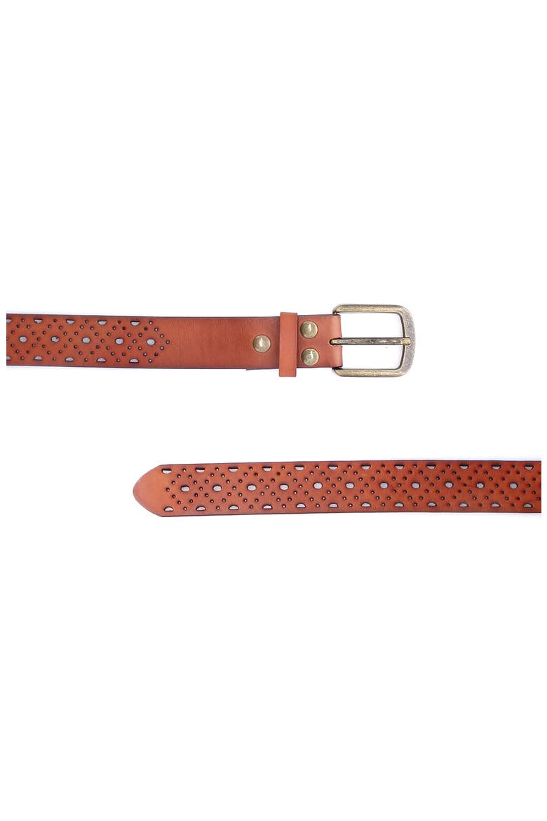 Spurline Cutout Belt, Alternate, color, Tan