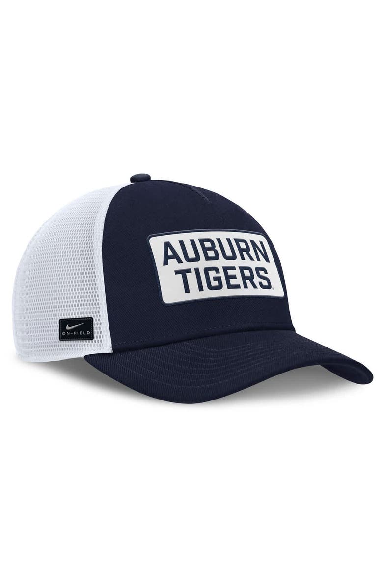 Nike Men's Nike Navy Auburn Tigers 2025 On-Field Club Adjustable Trucker Hat, Alternate, color, Navy