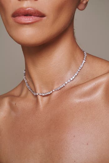 LILI CLASPE Mavis Tennis Necklace Nordstrom