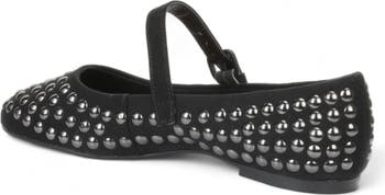 Misty Studded Mary Jane Ballet Flat