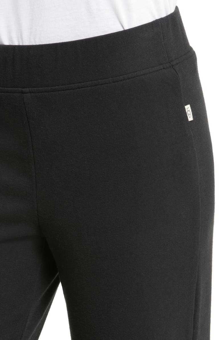 UGG<sup>®</sup> Kylo French Terry Cloth Lounge Pants, Alternate, color, Black