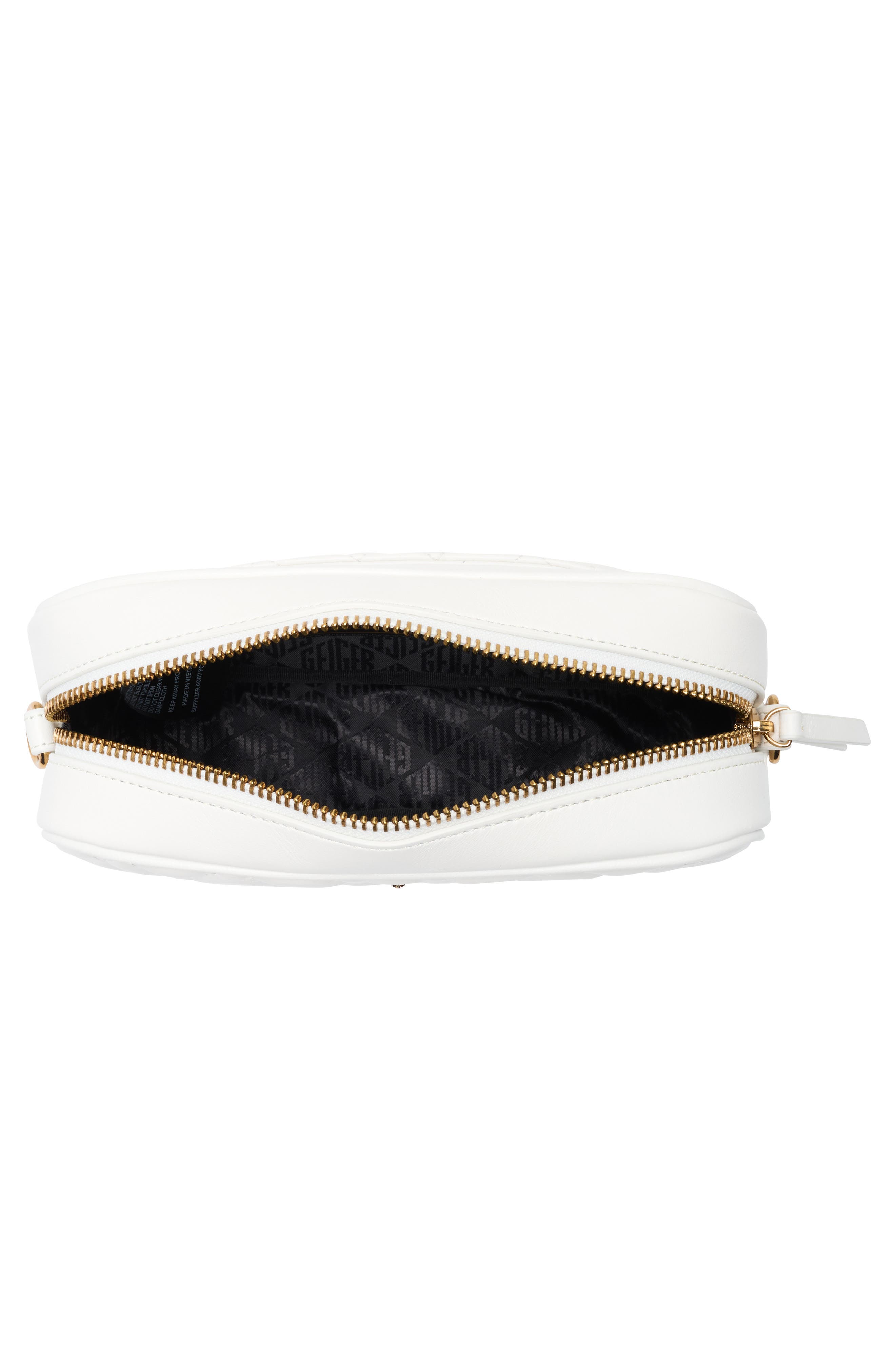 Kurt Geiger London Brixton Large Camera Crossbody Bag, Alternate, color, White