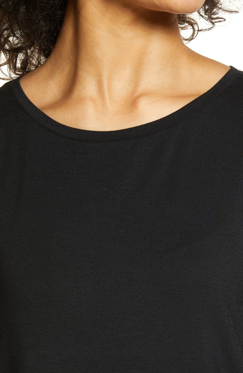 Halogen<sup>®</sup> Shirttail Hem T-Shirt, Alternate, color,