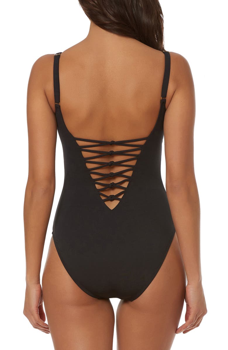 BLEU by Rod Beattie One-Piece Swimsuit, Alternate, color, 
