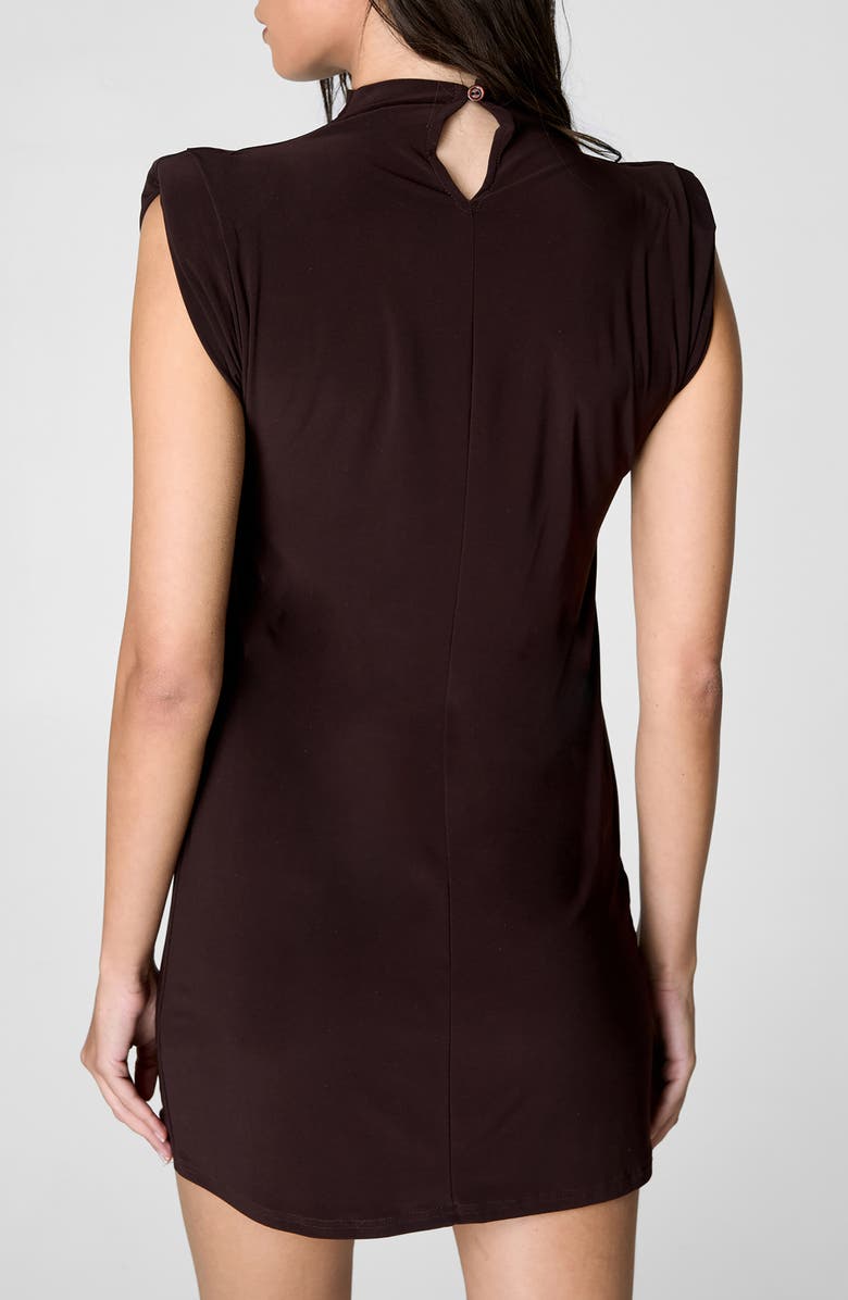 NASTY GAL Slinky Shoulder Pad Minidress, Alternate, color, 