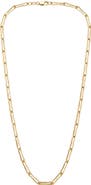 ARGENTO VIVO Ivy Tapered Paperclip Necklace
