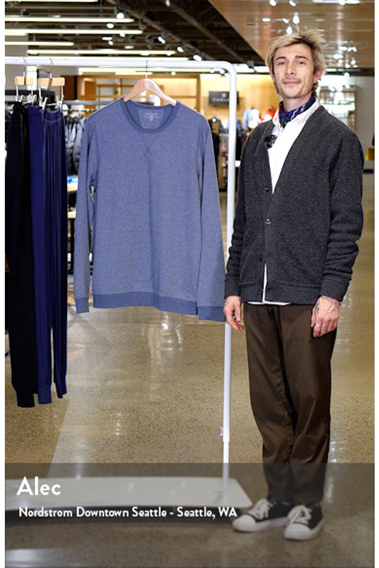 Brushed Twill Crewneck Sweatshirt video