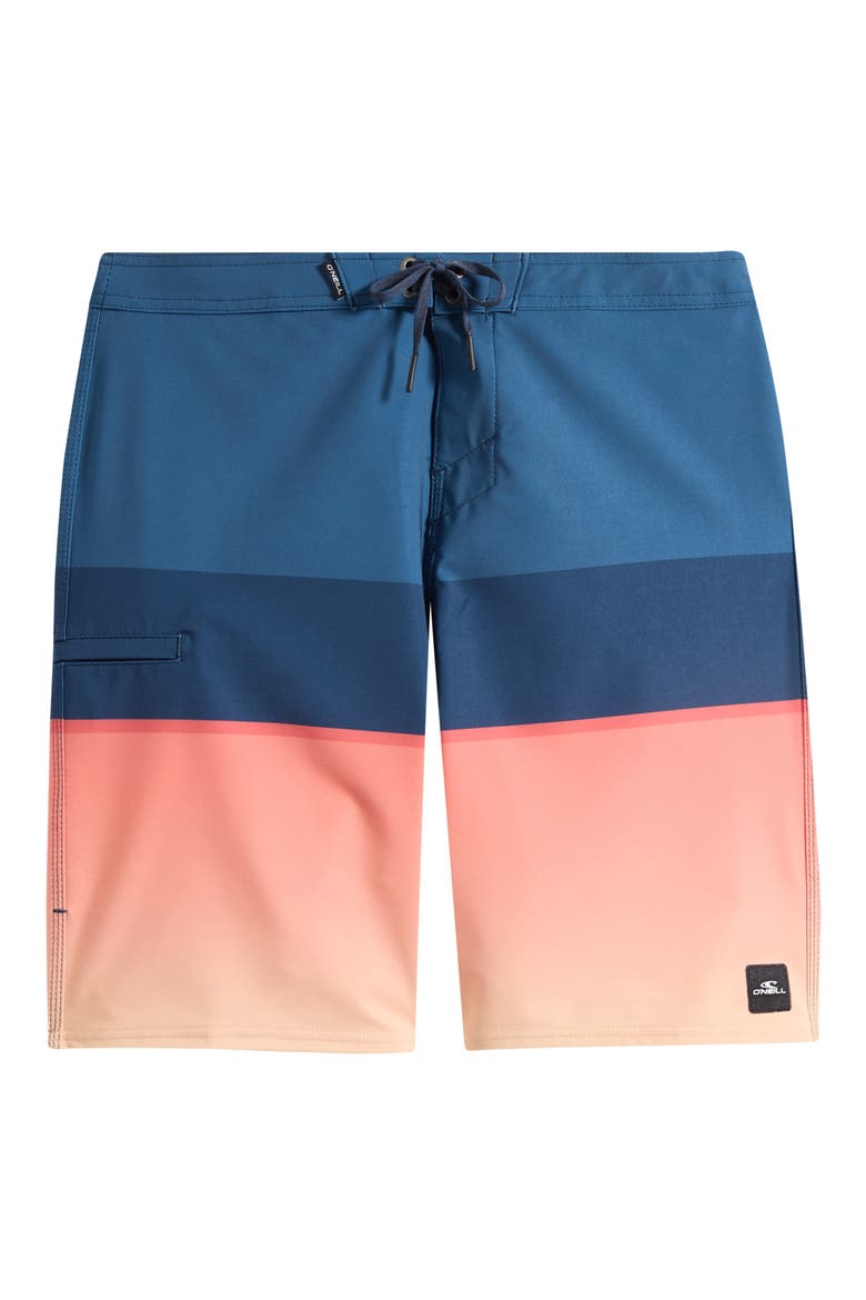 Kids' Hyperfreak Heat Block Swim Trunks, Main, color, PERSIMMON