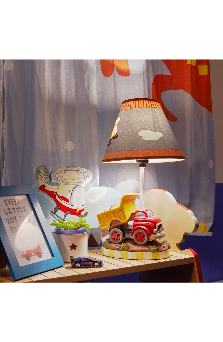 Teamson Kids Fantasy Fields Transportation Table Lamp, Alternate, color, Multi-Color