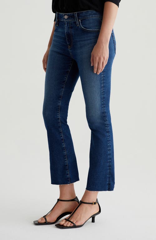 Ag Farrah Mid Rise Crop Bootcut Jeans In Forgotten