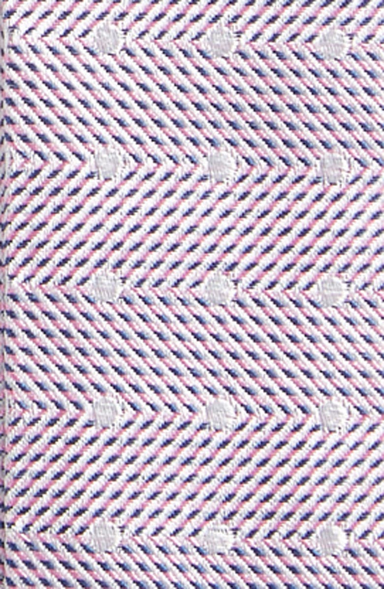 CLIFTON WILSON Lavender Polka Dot Silk Suspenders, Alternate, color,