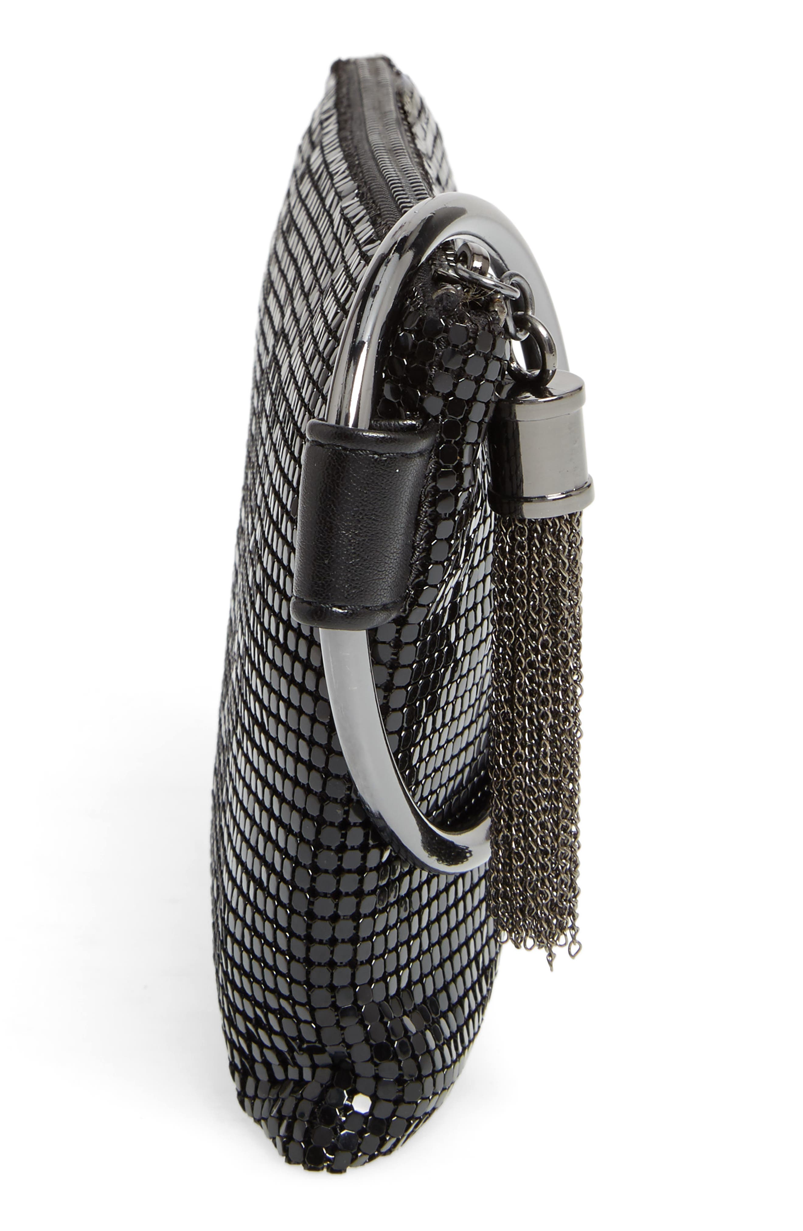 Bangle Wristlet, Alternate, color, BLACK