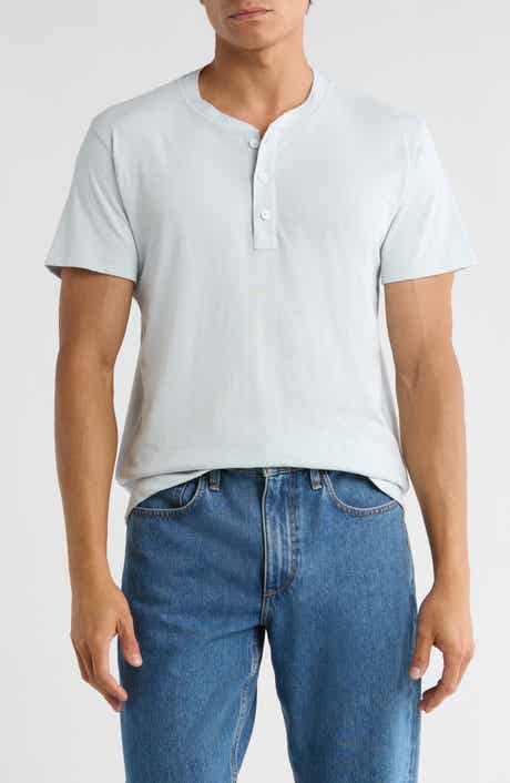 rag & bone Classic Cotton Slub Jersey Henley