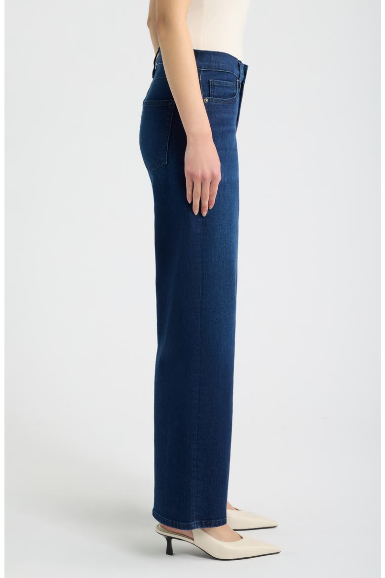 Le Slim Palazzo Wide Leg Jeans, Alternate, color, ULTRAVIOLET