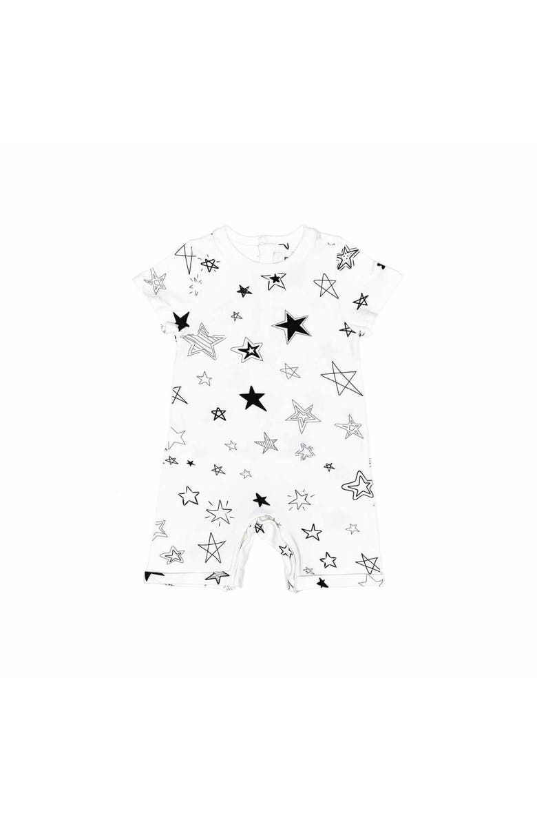 Norani Baby Organic Romper, Main, color, Stars